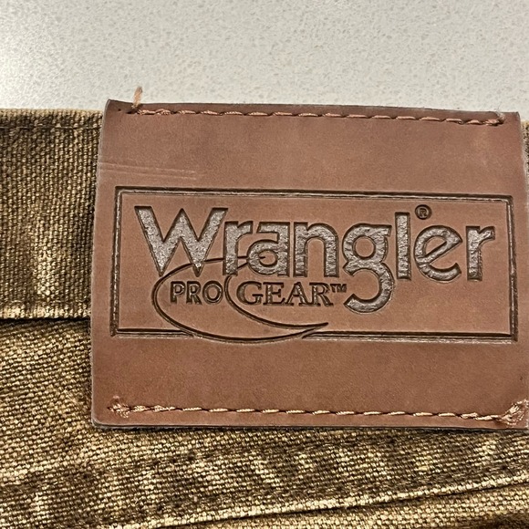 Wrangler Pro Gear Jeans Blue 40x30 Upland Brush Denim Pants Durable Heavy Work - Picture 9 of 12